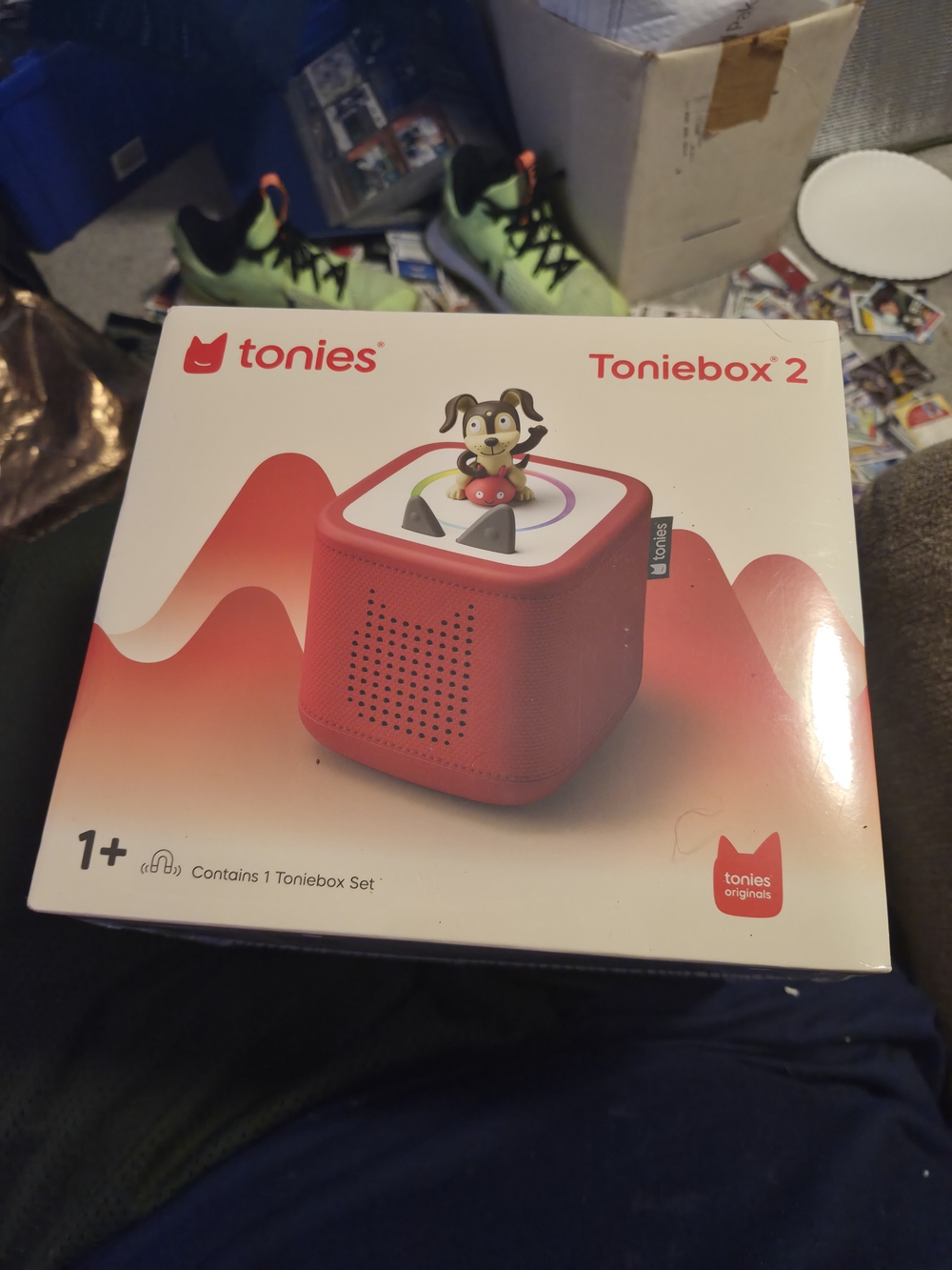 Tonies Toniebox 2 Kids Audio Player - Red